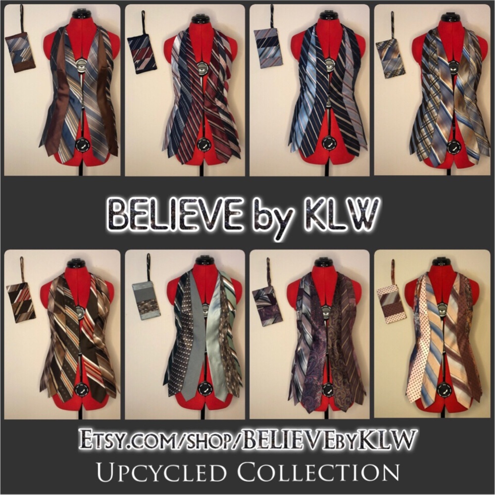 Vest with Matching Clutch/Wristlet